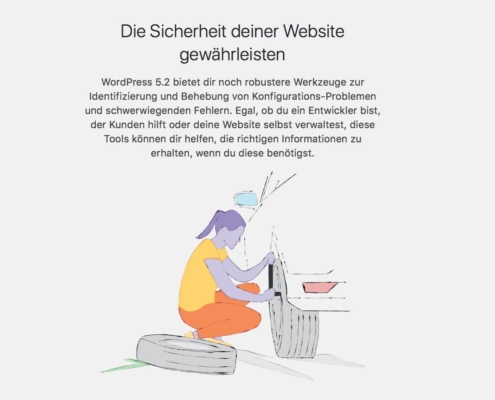 WordPress Update 5.2