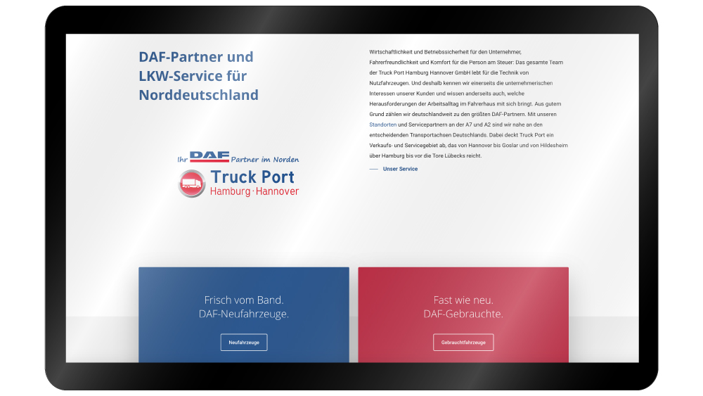 DAF-Projekt-Website