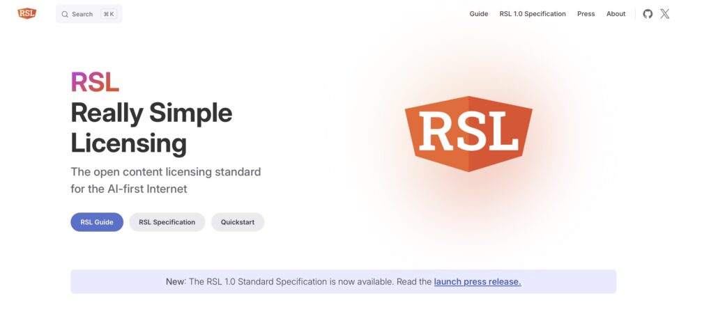 RSL-Datei (license.xml) für KI-Suche erstellen und in Website und Wordpress einbinden