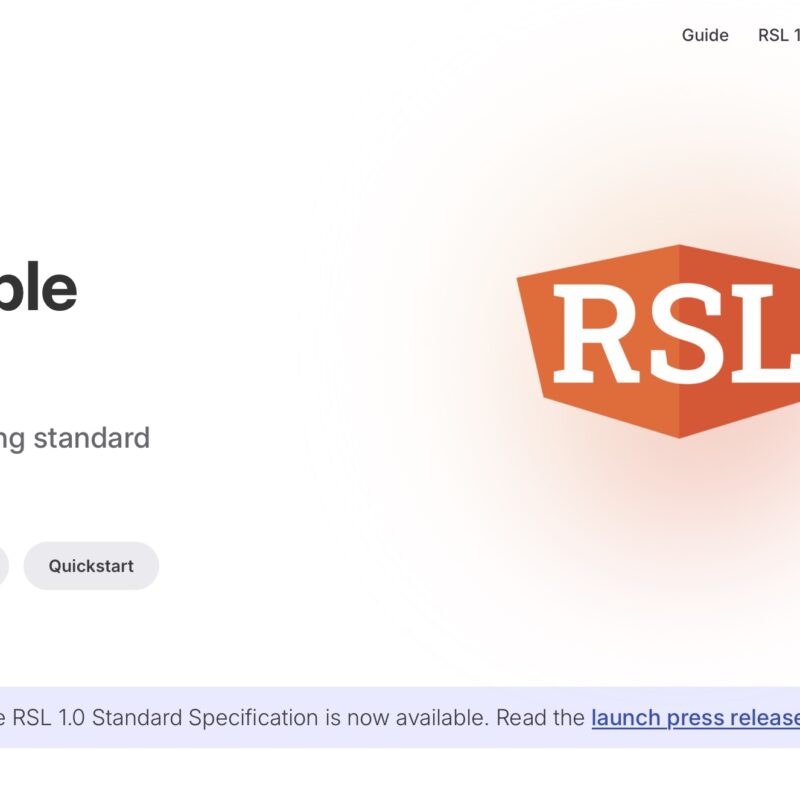 RSL-Datei (license.xml) für KI-Suche erstellen und in Website und Wordpress einbinden